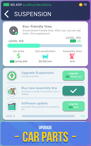 Car Industry Tycoon - Idle Car Factory Simulator (Dinero Ilimitado) screenshot 4