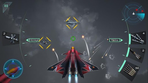 Combatiente de cielo 3D (Compras Gratis) screenshot 4