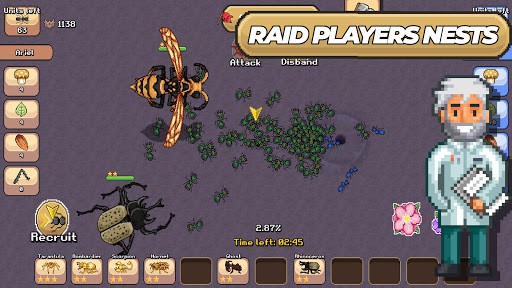 Pocket Ants: Simulador Hormiguero (Todo Desbloqueado) screenshot 1