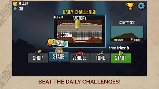 Hill Climb Racing (Dinero Ilimitado) screenshot 2