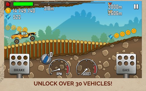 Hill Climb Racing (Dinero Ilimitado) screenshot 4