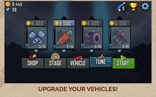 Hill Climb Racing (Dinero Ilimitado) screenshot 5