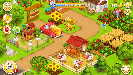 Farm Town: Cuento de Ciudad Feliz con Bella Granja (Dinero Ilimitado / VIP) screenshot 20