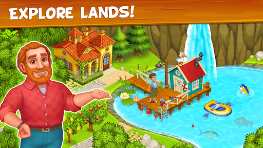 Farm Town: Cuento de Ciudad Feliz con Bella Granja (Dinero Ilimitado / VIP) screenshot 3