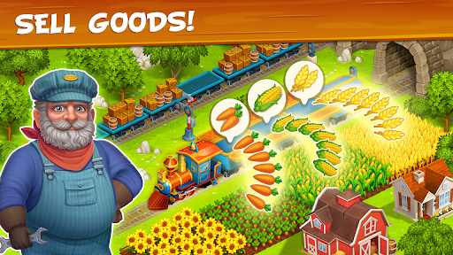 Farm Town: Cuento de Ciudad Feliz con Bella Granja (Dinero Ilimitado / VIP) screenshot 7