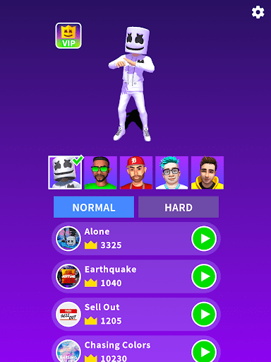 Marshmello Music Dance (Todo Desbloqueado) screenshot 5