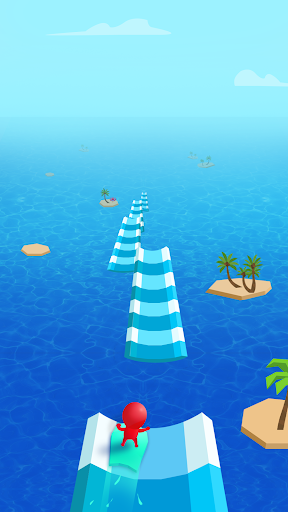 Carrera de agua 3d: Juego de musica (Todo Desbloqueado) screenshot 1