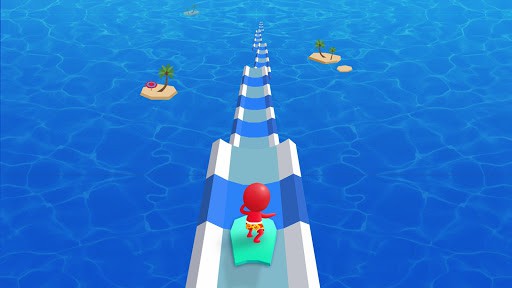 Carrera de agua 3d: Juego de musica (Todo Desbloqueado) screenshot 3