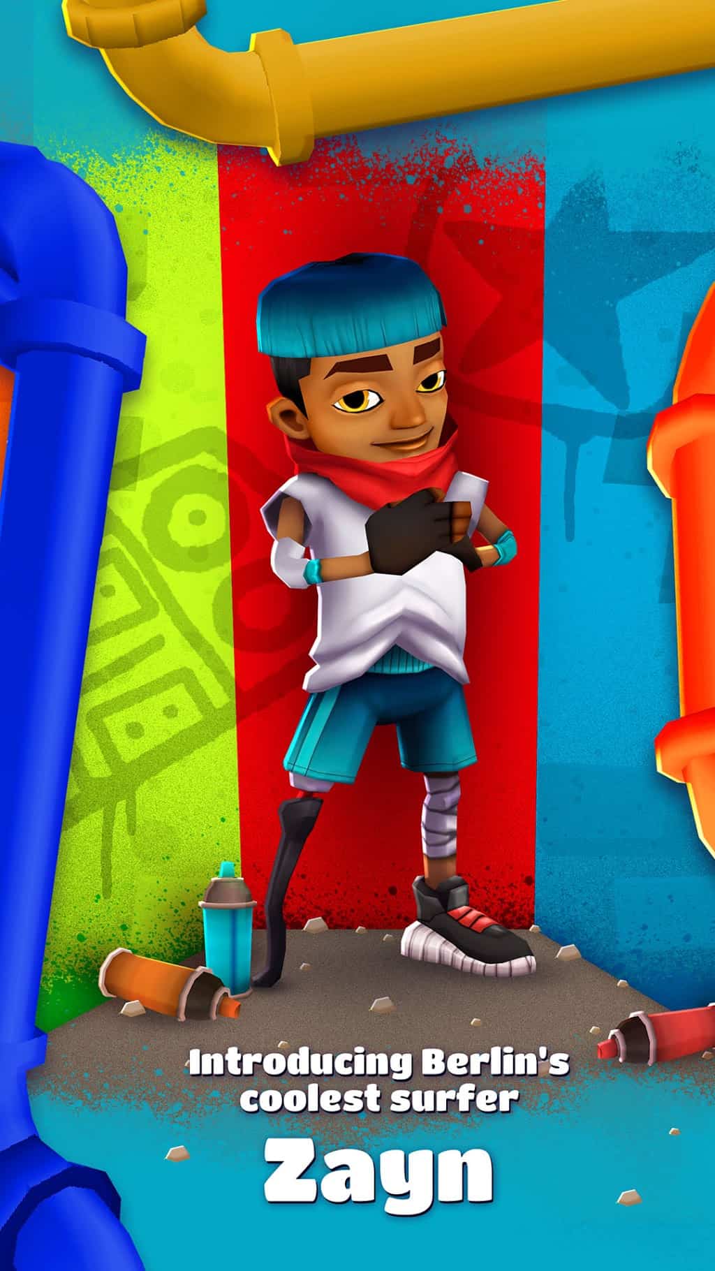 SUBWAY SURFERS MALIK TUSK TRAJE DESBLOQUEADO ♡ ♥