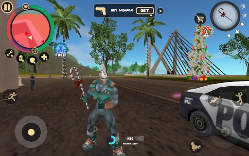 Rope Hero: Vice Town (Dinero Ilimitado) screenshot 1