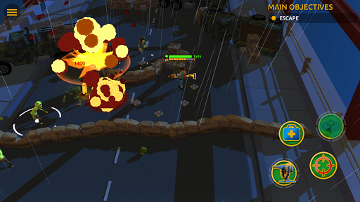 Zombie Blast Crew (Oro & Diamantes ilimitados) screenshot 1