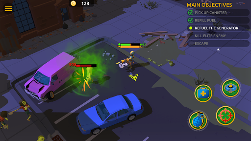 Zombie Blast Crew (Oro & Diamantes ilimitados) screenshot 3