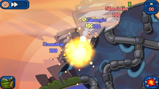 Worms 2: Armageddon (Dinero Ilimitado) screenshot 2