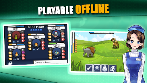 EvoCreo: Juego Pocket Monster de mundo abierto (Dinero Ilimitado) screenshot 5